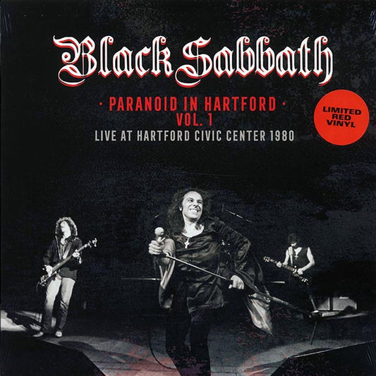 Black Sabbath – Paranoid In Hartford Vol. 1 Live At Hartford Civic Center 1980 - LP - Red