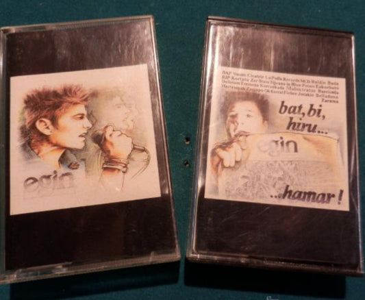 Various ‎– Bat, Bi, Hiru..... Hamar! - 2xCassette - 1987 - Oihuka ‎– O-161, Oihuka ‎– O-162