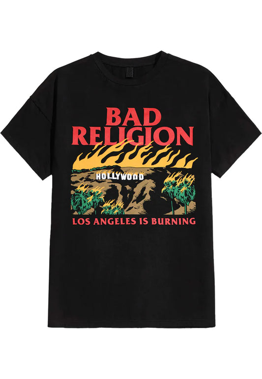 Bad Religion - Burning - Camiseta/T-Shirt