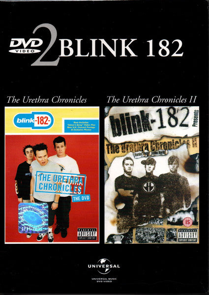 Blink-182 – The Urethra Chronicles I & II - 2xDVD - Muy Buen Estado / Very Good Condition (VG+ / VG+)