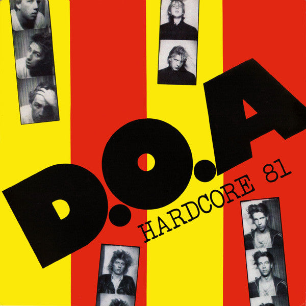 D.O.A. – Hardcore '81 - LP - 2003 - Sudden Death Records – SDR-0049 - Muy Buen Estado / Very Good Condition (VG+ / VG+)