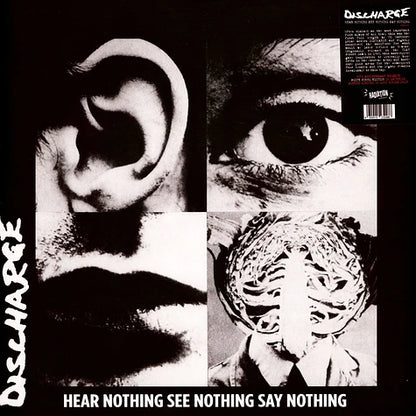 Discharge Hear Nothing See Nothing Say Nothing White Vinyl Edition - LP