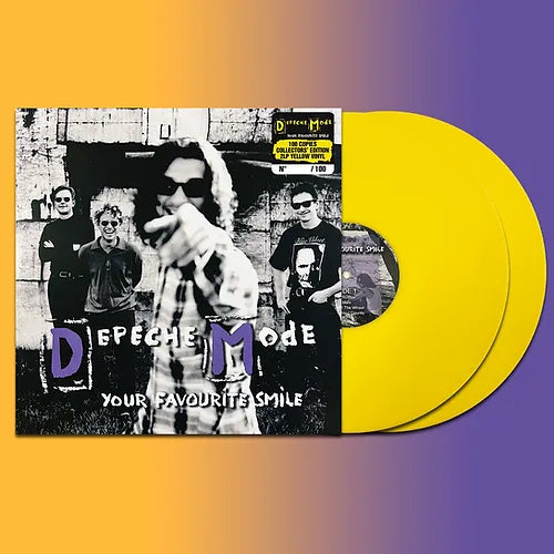 DEPECHE MODE 2xLP Your Favourite Smile (Yellow Coloured Vinyls) Promo