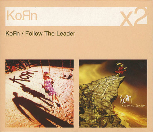Korn – Korn / Follow The Leader - 2xCD Box Set - Slipcase VG+ - 2005 - Sony BMG Music Entertainment – 5205302