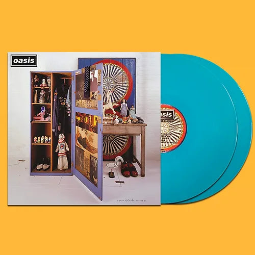 OASIS 2xLP Stop The Clocks (Blue Turquoise Coloured Vinyl)