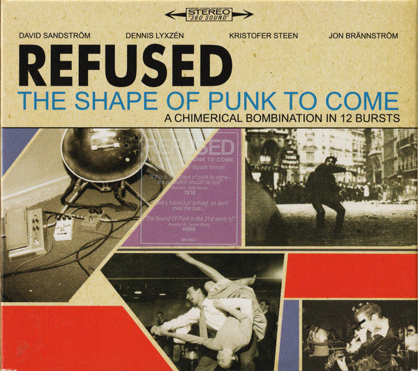 Refused ‎– The Shape Of Punk To Come (A Chimerical Bombination In 12 Bursts) - CD - Digipak - Como Nuevo / Like New (M-/M-)