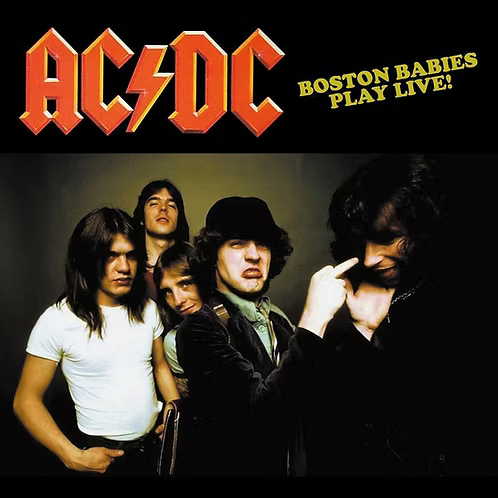 AC/DC LP Boston Babies Play Live!