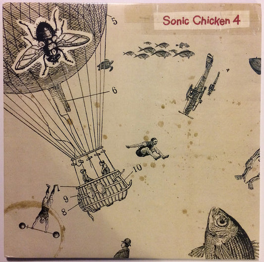 Sonic Chicken 4 – Sonic Chicken 4 - LP + CD - 2007 - In The Red Recordings – ITR 148