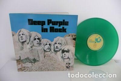 Deep Purple ‎– In Rock - LP - Vinilo VERDE / GREEN Vinyl - Harvest ‎– 5C 062-91442 - Fan Club Reissue