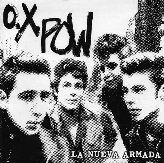 O.X. Pow / Derribos Arias - La Nueva Armada / Aprenda Alemán (Flexi, 7", Ltd)