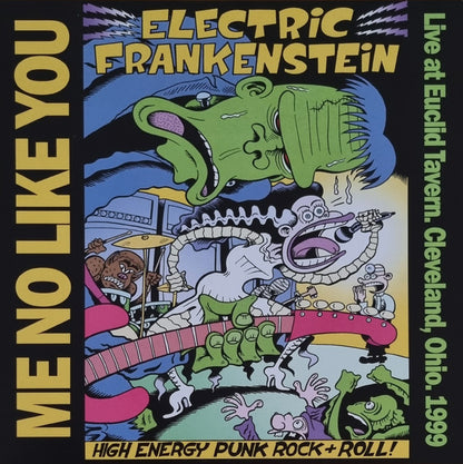 Electric Frankenstein - Me No Like You (LP, Album, Ltd, Num, RE)
