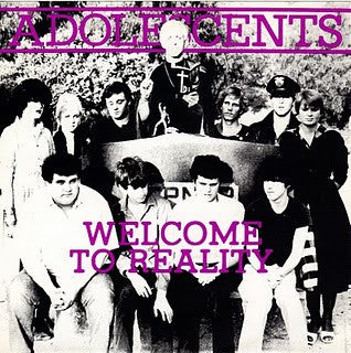 Adolescents – Welcome To Reality - 10" - Clear - 2006 - Frontier Records – FRT 110 - Vinilo Nuevo (M) / Portada Como Nueva (M-)