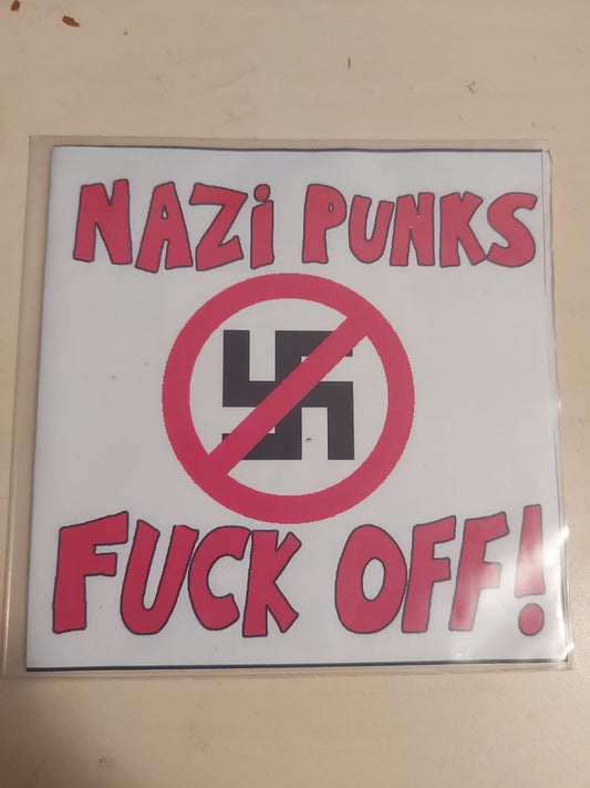 Dead Kennedys ‎– Nazi Punks Fuck Off! / Moral Majority - 7" - Subterranean Records, Alternative Tentacles - Como Nuevo / Like New (M- / M-)