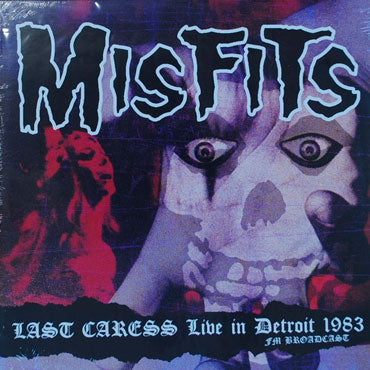 MISFITS Last Caress Live in Detroit 1983 FM broadcast LP