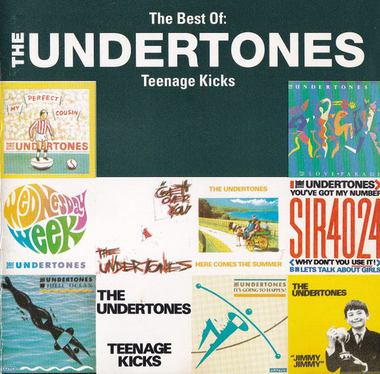 The Undertones – The Best Of: The Undertones - Teenage Kicks - CD - Castle Communications PLC – CTV CD 121 - Como Nuevo / Like New (M- / M-)