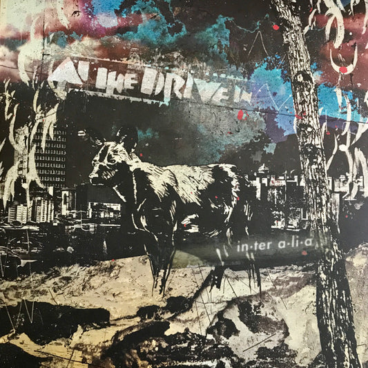 At The Drive In ‎– in•ter a•li•a - LP - Bone / Black With Bone Splatter Split