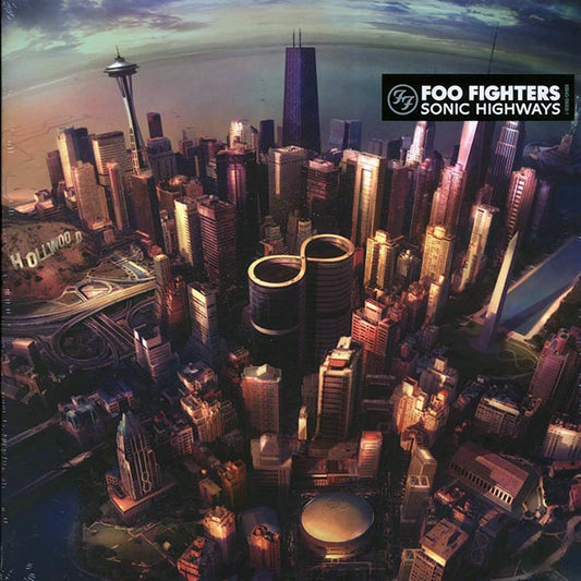 Foo Fighters – Sonic Highways - LP - 180 gr. - Gatefold Sleeve - Includes an insert