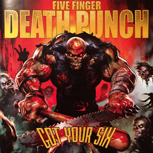 Five Finger Death Punch ‎– Got Your Six - CD - Como Nuevo / Like New (M- / M-)