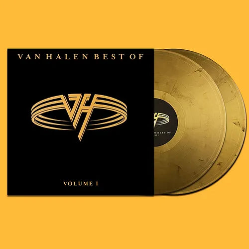 VAN HALEN 2xLP Best Of Volume I (Gold Marbled Coloured Vinyls)