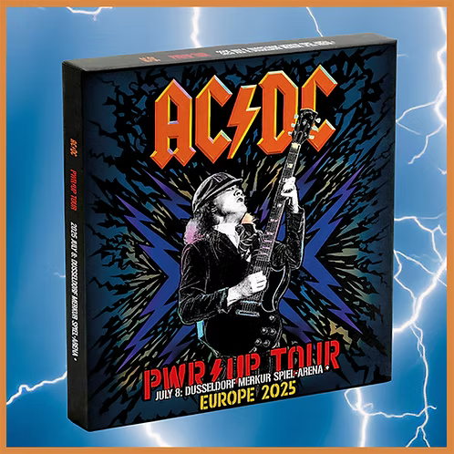AC/DC 4xLP BOX SET July 8: Dusseldorf Merkur Spiel-Arena (300 Copies)