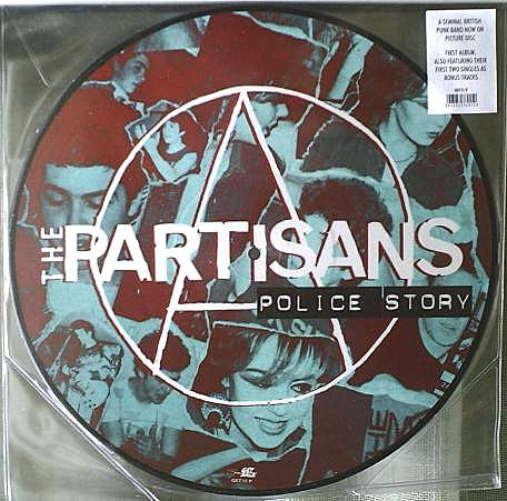 The Partisans ‎– Police Story - LP - Picture Disc - Get Back ‎– GET15 P