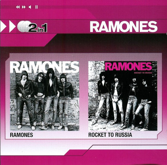 Ramones – Ramones / Rocket To Russia - 2xCD - 2008 - Rhino Records – 8122-79911-8