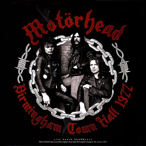 Motörhead - Birmingham Town Hall 1977 - LP - 2024 - Cult Legends
