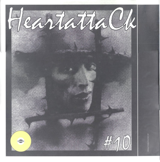 Heartattack #10 - LP + Fanzine - Yellow Marbled - 1995 - Ebullition Records – EBULLITION-27 - Nuevo sin usar pero no precintado / New and unplayed but not sealed.