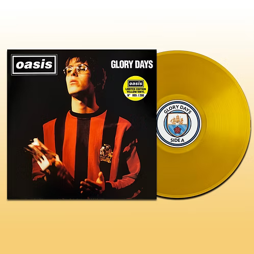 OASIS LP Glory Days (Yellow Colour 200 Numbered Copies)