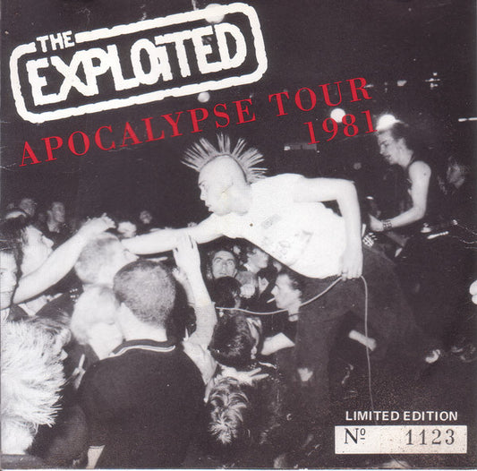 The Exploited – Apocalypse Tour 1981 - CD - Limited Edition Records – LTD EDT 2 CD - CD Muy Buen Estado (VG+) / Portada Muy Buen Estado (VG+)