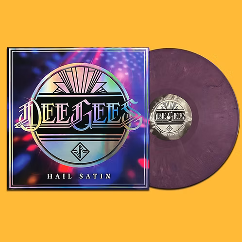 FOO FIGHTERS LP DEE GEES Hail Satin (Purple Marbled Coloured Vinyl)