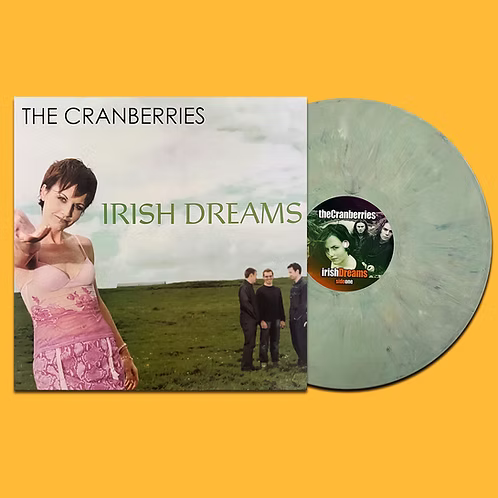 THE CRANBERRIES LP Irish Dreams (Green Marbled Coloured Vinyl)