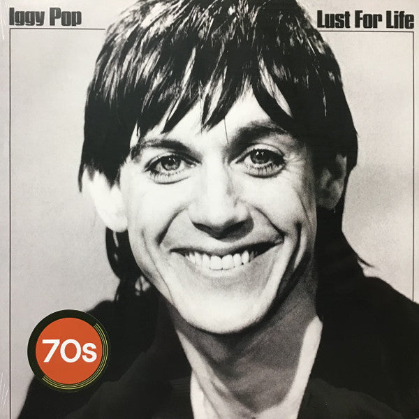 Iggy Pop - Lust For Life (LP, Album, RE, RM, Blue)