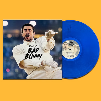 BAD BUNNY LP Best of Bad Bunny (Blue Coloured Vinyl)