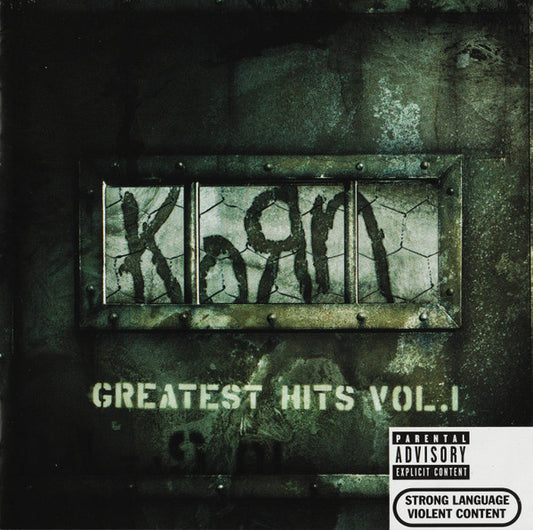 Korn – Greatest Hits Vol. 1 - CD + DVD - 2004 - Epic – 518792 3, Immortal records – 518792 3