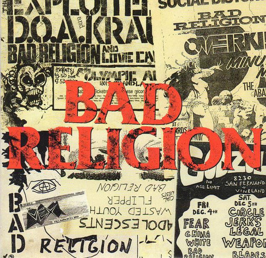 Bad Religion – All Ages - CD - Como Nuevo / Like New (M- / M-)