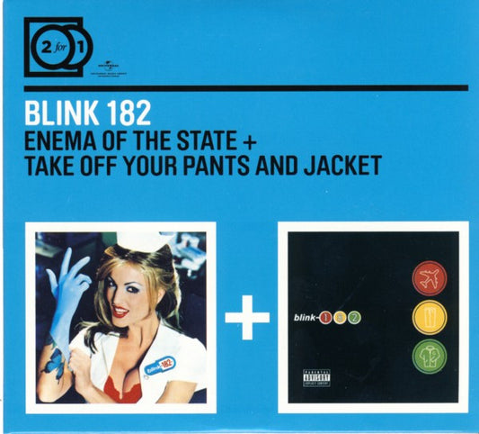 Blink-182 – Enema Of The State + Take Off Your Pants And Jacket - 2xCD - Digipak - CDs Muy Buen Estado / Portada Muy Buen Estado (VG+/VG+)