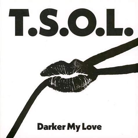 T.S.O.L. Darker My Love 12" (Strange Club)