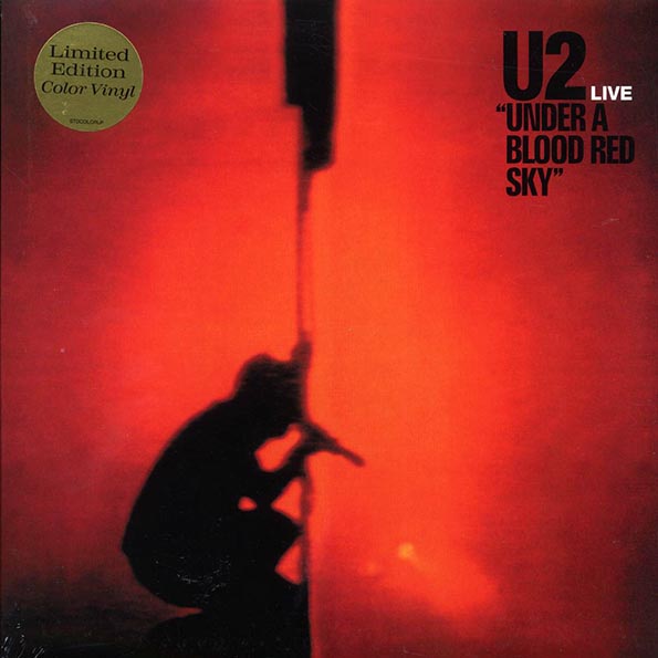 U2 ‎– Live "Under A Blood Red Sky" - LP - Red - 180 gr. - Gatefold Sleeve - Includes an insert