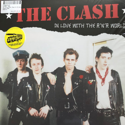 The Clash - In Love With The R’N’R World (LP, Unofficial, Rojo / Red)
