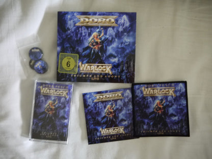 Doro / Warlock – Triumph And Agony - Live - CD + Blu-ray + Cassette Box Set - NUEVO / PRECINTADO - NEW / SEALED.