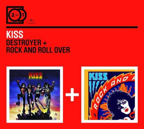 Kiss ‎– Destroyer + Rock And Roll Over - 2xCD - Digipak - Como Nuevo / Like New (M- / M-)