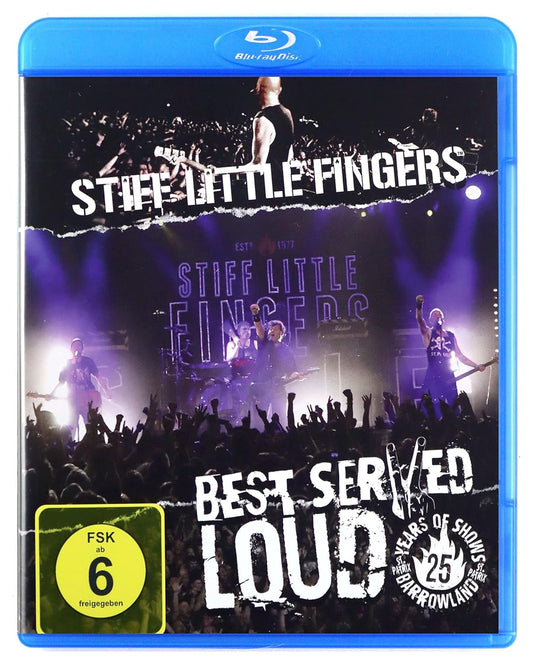 Stiff Little Fingers – Best Served Loud - Live At Barrowland - Blu-ray - 2017 - Ear Music – 0212142EMU