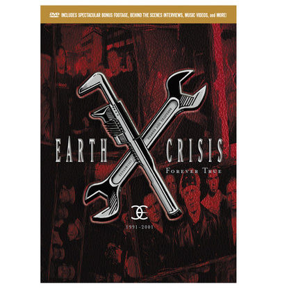 Earth Crisis – 1991-2001 Forever True - DVD - 2001 - Victory Records – VR135 - DVD Muy Buen Estado (VG+) / Portada Como Nueva (M-)