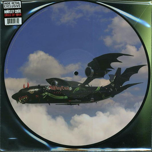 Mötley Crüe - Dogs Of War ("Airplane" Indie Retail Exclusive Edition) - 12" - Picture Disc