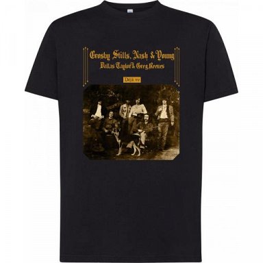 Crosby, Stills, Nash & Young - Camiseta / T-Shirt / Tallas – Sizes: S/M/L/XL/XXL