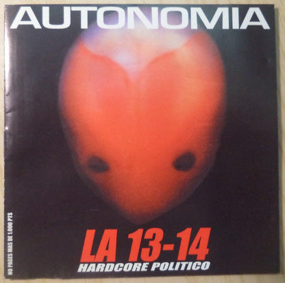 La 13-14 – Autonomia - CD - 1999 - Entretrackers – ENT-001