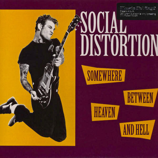 Social Distortion – Somewhere Between Heaven And Hell - LP - 180 gr. - 2011 - Music On Vinyl – MOVLP254, Epic – MOVLP254