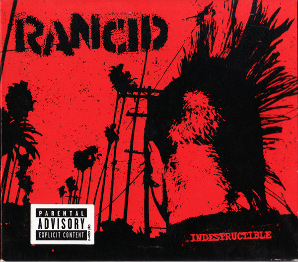 Rancid – Indestructible - CD - Digipak - 2003 - Hellcat Records – 48529-2 - USADO / USED (M- / M-)