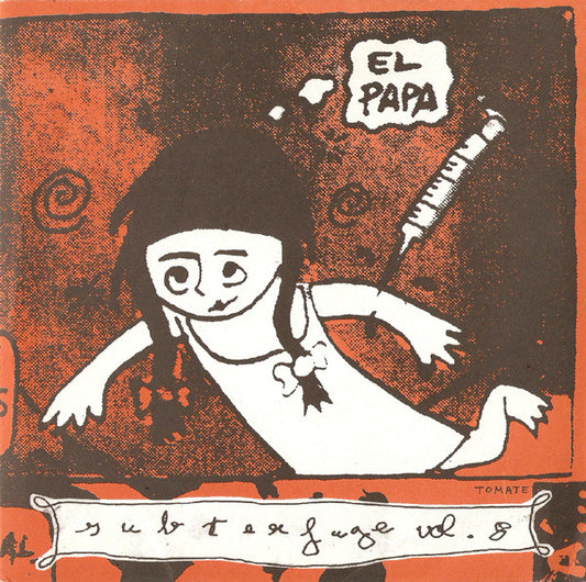 Ezin Izan / Manta Ray / Insanity Wave / Pribata Idaho – El Papa - Subterfuge Vol. 8 - 7" - 1994 - Subterfuge Records – 21-041 - Como Nuevo / Like New (M- / M-)